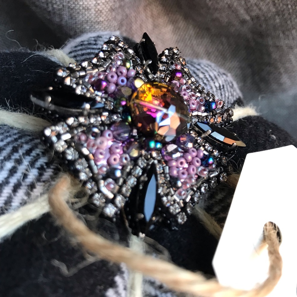 50 off Black Friday Handmade brooch “Flower”